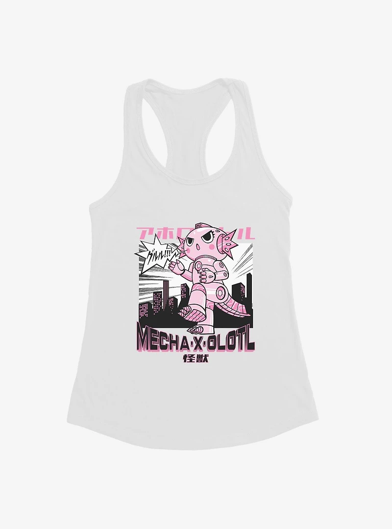 Axolotl Mecha-X-Olotl Girls Tank