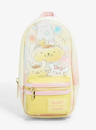 Loungefly Sanrio Pompompurin Roller Coaster Backpack Pencil Case