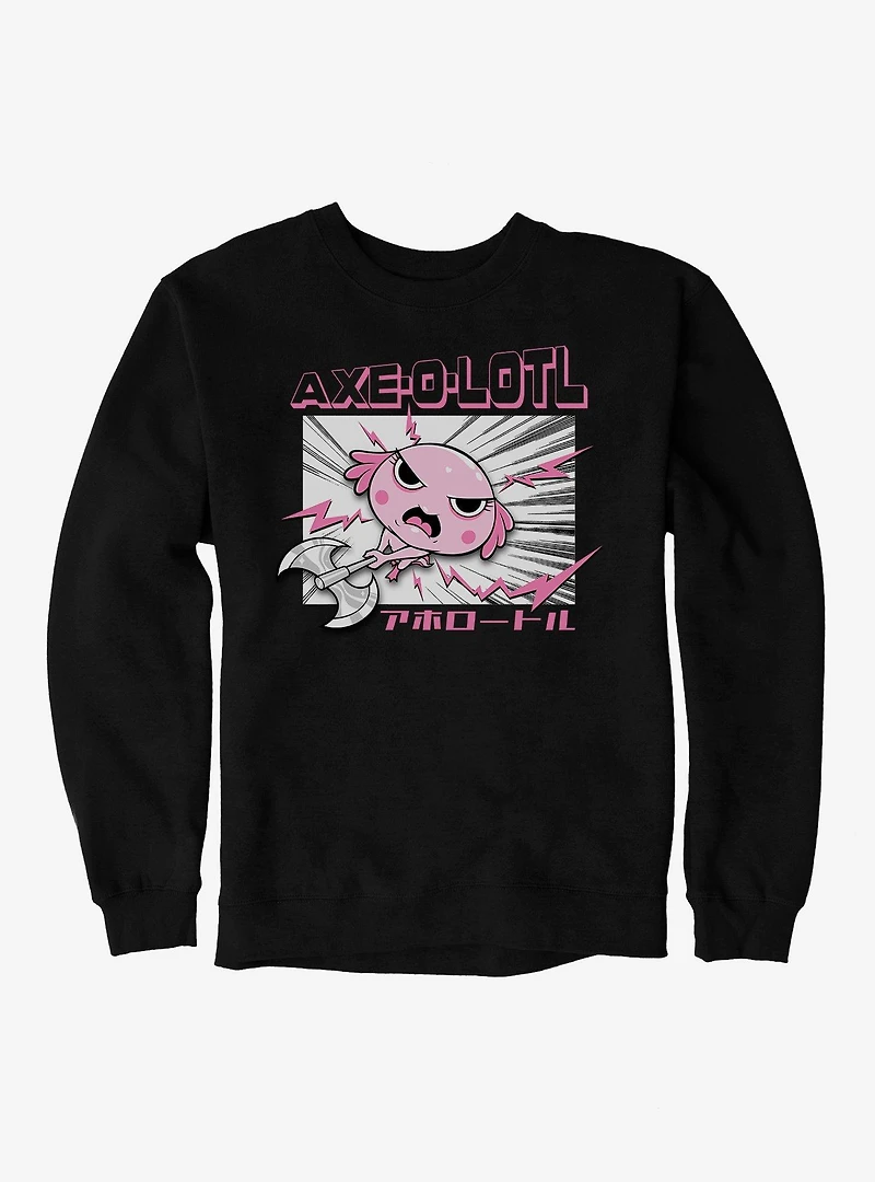 Axolotl Axe-O-Lotl Sweatshirt