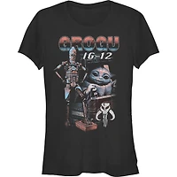 Star Wars The Mandalorian Grogu & IG-12 Girls T-Shirt