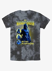 Star Wars The Mandalorian Retake Mandalore Tie-Dye T-Shirt