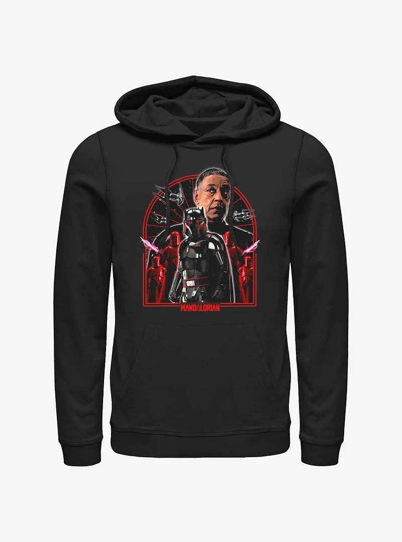 Star Wars The Mandalorian Moff Gideon Dark Trooper Hoodie
