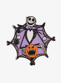 Disney The Nightmare Before Christmas Jack Skellington Pearl Enamel Pin - BoxLunch Exclusive