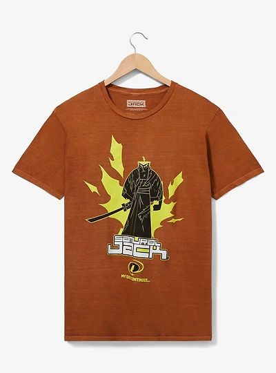 Samurai Jack Tonal Portrait T-Shirt - BoxLunch Exclusive
