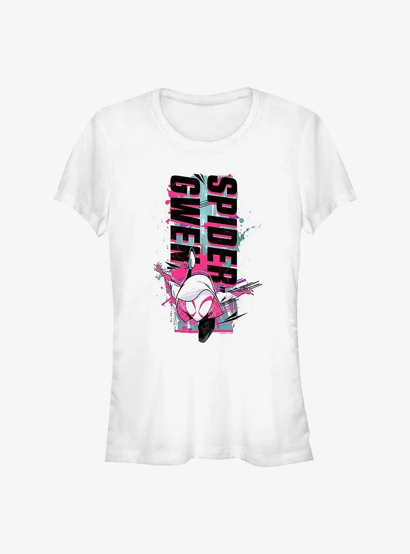 Marvel Spider-Man: Across the Spider-Verse Spider-Gwen Dashing Girls T-Shirt
