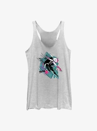 Marvel Spider-Man: Across the Spider-Verse Spider-Gwen In Action Girls Tank