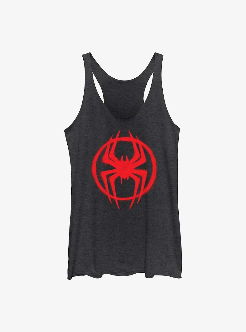 Marvel Spider-Man: Across the Spider-Verse Miles Morales Logo Girls Tank