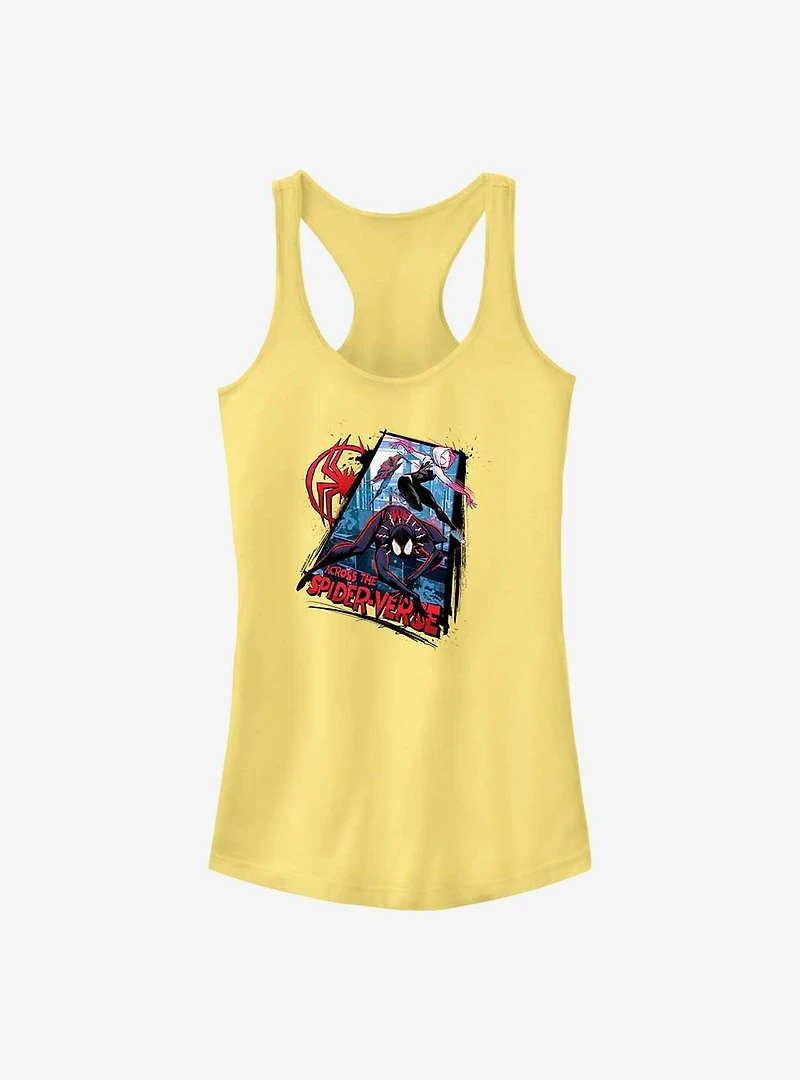 Marvel Spider-Man: Across the Spider-Verse Spider Trio Girls Tank