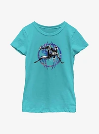 Marvel Spider-Man: Across the Spider-Verse Miles Morales Fly By Youth Girls T-Shirt