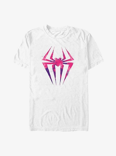 Marvel Spider-Man: Across the Spider-Verse Spider-Gwen Overlay Logo T-Shirt