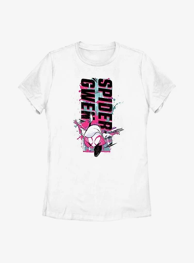 Marvel Spider-Man: Across the Spider-Verse Spider-Gwen Dashing Womens T-Shirt
