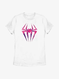 Marvel Spider-Man: Across the Spider-Verse Spider-Gwen Overlay Logo Womens T-Shirt