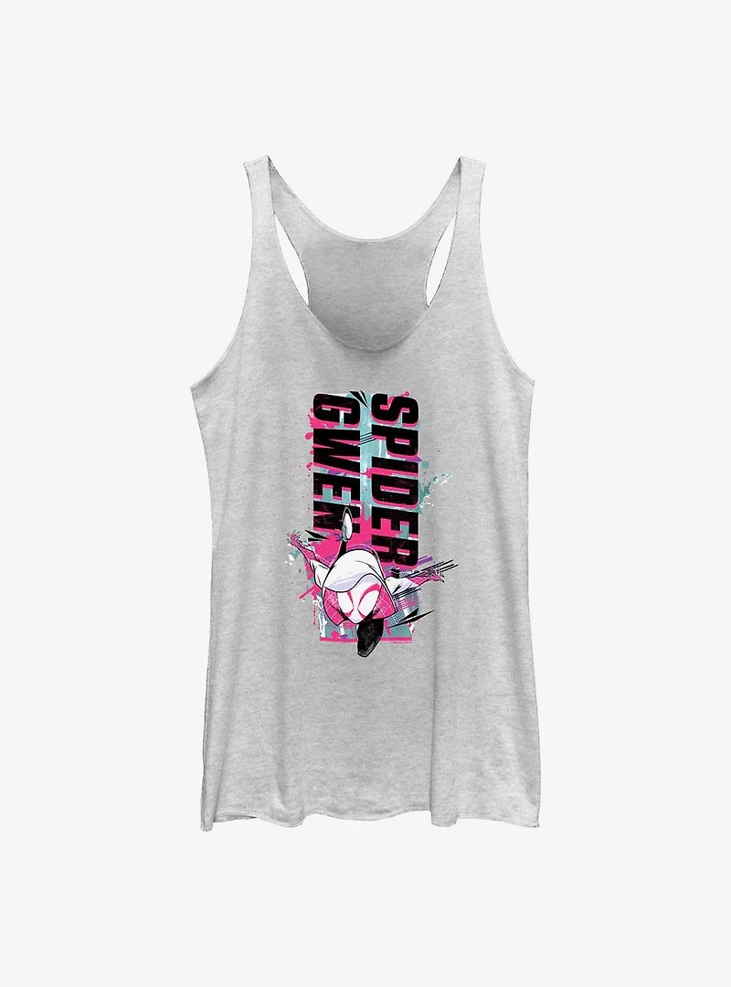 Marvel Spider-Man: Across the Spider-Verse Spider-Gwen Dashing Womens Tank Top