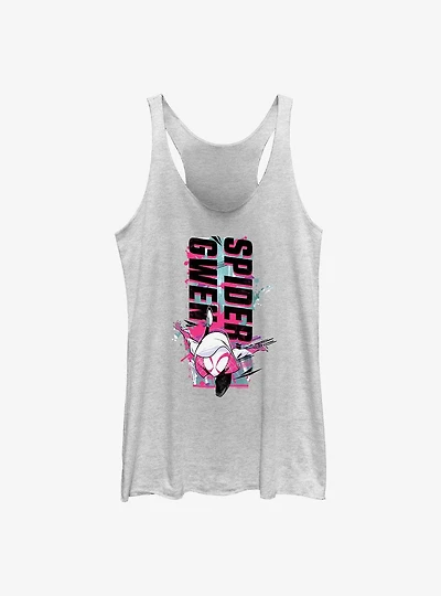 Marvel Spider-Man: Across the Spider-Verse Spider-Gwen Dashing Womens Tank Top