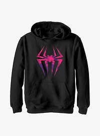 Marvel Spider-Man: Across the Spider-Verse Spider-Gwen Overlay Logo Youth Hoodie