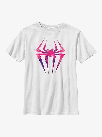 Marvel Spider-Man: Across the Spider-Verse Spider-Gwen Overlay Logo Youth T-Shirt