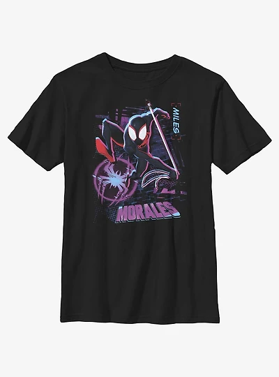 Marvel Spider-Man: Across the Spider-Verse Street Swing Youth T-Shirt BoxLunch Web Exclusive
