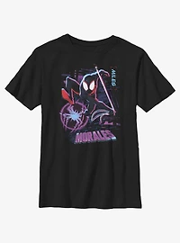 Marvel Spider-Man: Across the Spider-Verse Street Swing Youth T-Shirt BoxLunch Web Exclusive