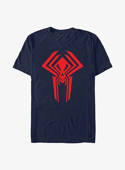 Marvel Spider-Man: Across the Spider-Verse Miguel O'Hara 2099 Logo T-Shirt