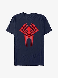 Marvel Spider-Man: Across the Spider-Verse Miguel O'Hara 2099 Logo T-Shirt