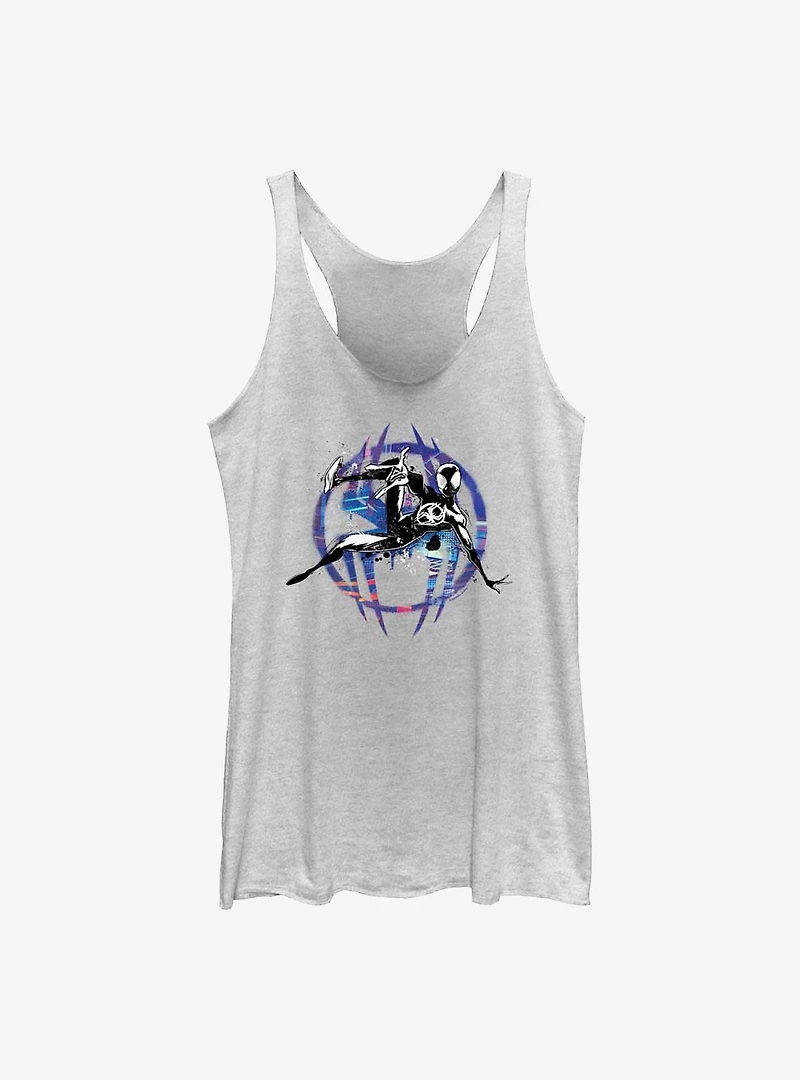 Marvel Spider-Man: Across the Spider-Verse Miles Morales Fly By Womens Tank Top