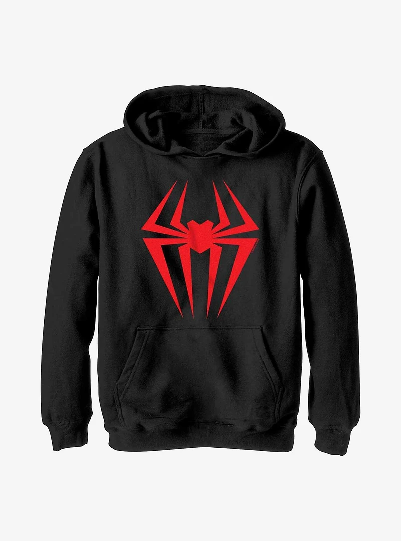 Marvel Spider-Man: Across the Spider-Verse Spider-Gwen Logo Youth Hoodie
