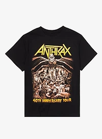 Anthrax 40th Anniversary Tour T-Shirt