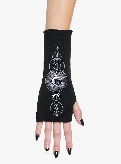 Celestial Moon Phase Arm Warmers