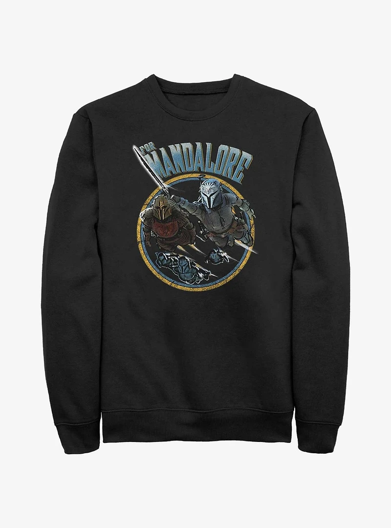 Star Wars The Mandalorian For Mandalore Charge Sweatshirt