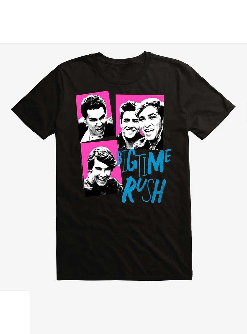 Big Time Rush Group Panels T-Shirt