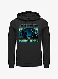 Star Wars The Mandalorian Are You With Me Grogu Hoodie