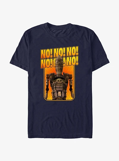 Star Wars The Mandalorian Grogu & IG-12 No Repeating T-Shirt Box Lunch Web Exclusive