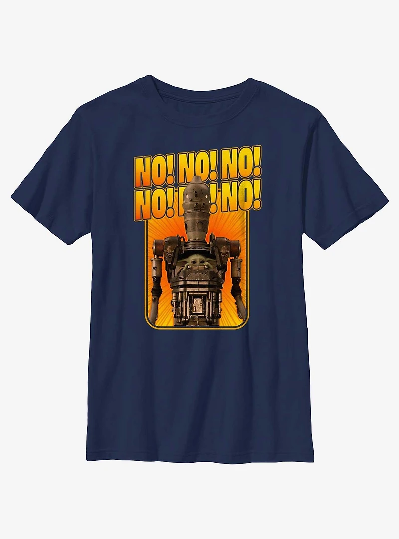 Star Wars The Mandalorian Grogu & IG-12 No Repeating Youth T-Shirt Box Lunch Web Exclusive