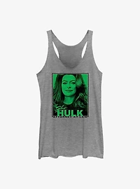 Marvel Hulk She-Hulk Stamp Girls Tank