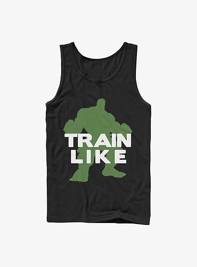 Marvel Hulk Train Like Silhouette Tank