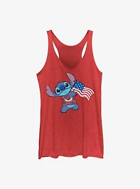 Disney Lilo & Stitch Tropic Flag Girls Tank