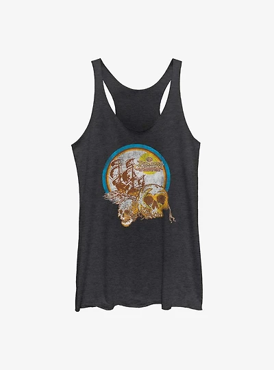 Disney Pirates of the Caribbean Skull Sailor Girls Tank