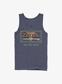 The Legend of Zelda Pixelated Push Start Tank