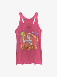 Disney The Little Mermaid Friends Ariel and Flounder Girls Tank