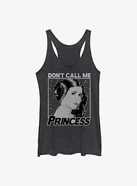 Star Wars Leia Don't Call Me Princess Girls Tank