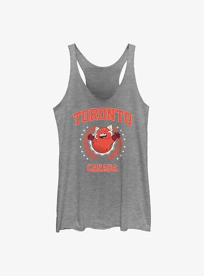 Disney Pixar Turning Red Toronto Mei Collegiate Girls Tank