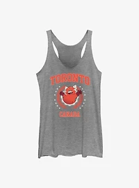 Disney Pixar Turning Red Toronto Mei Collegiate Girls Tank