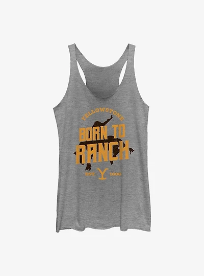 Yellowstone Born To Ranch Girls Tank