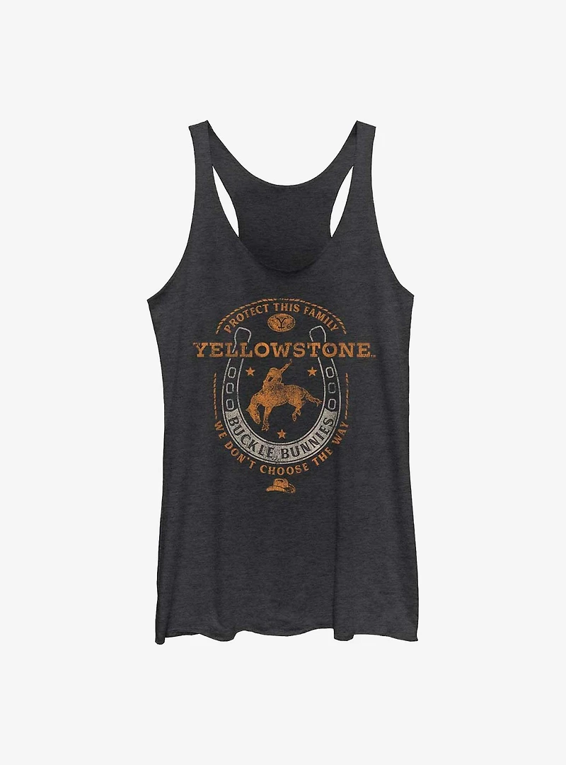 Yellowstone Buckle Bunny Girls Tank