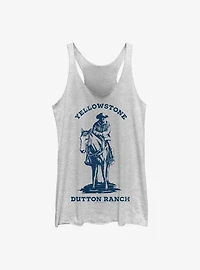 Yellowstone Dutton Ranch Cowboy Girls Tank