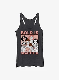Disney Princesses Bold Is Beautiful Womens Tank Top