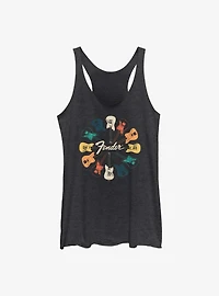 Fender Retro Kaleidoscope Womens Tank Top
