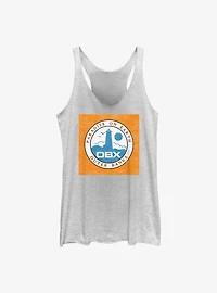 Outer Banks OBX Boxed Badge Womens Tank Top