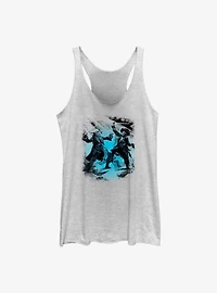 Disney Pirates of the Caribbean Captain Fight Womens Tank Top