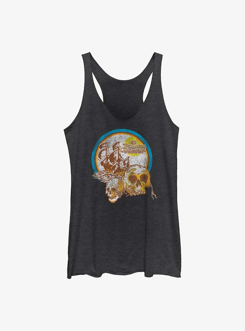 Disney Pirates of the Caribbean Skull Sailor Womens Tank Top